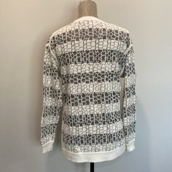 Derek Lam Sweater 10 Crosby High Low Strip ​​​​ - Picture 9 of 13